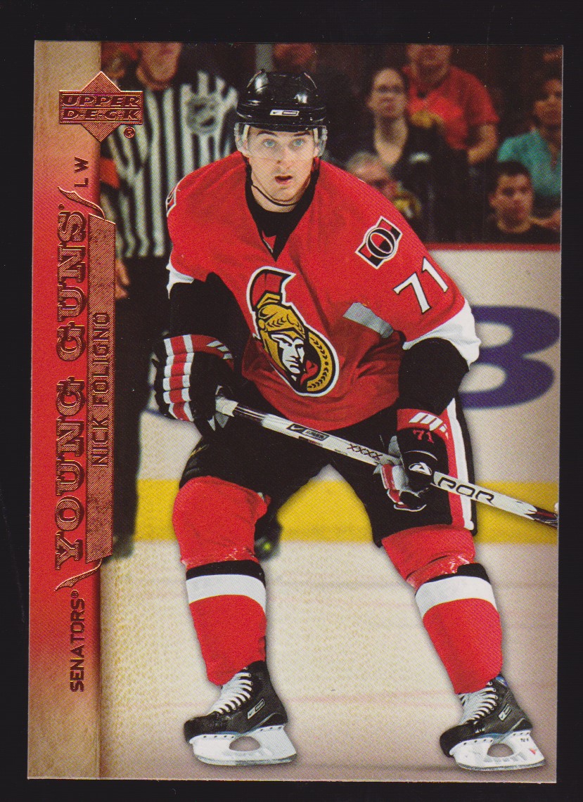 2007-08 Upper Deck #238 Nick Foligno RC (image for) 2007-08 Upper Deck #238 Nick Foligno RC